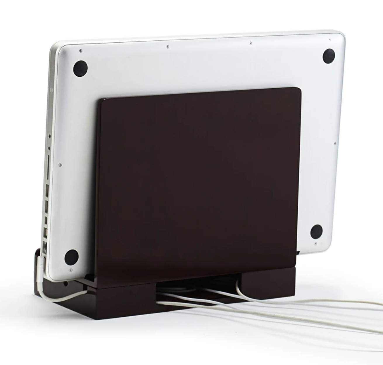 Multi-Device Charging Station Polished Chestnut