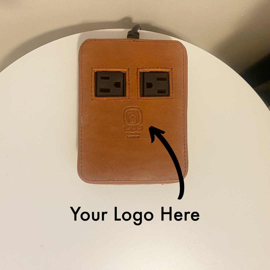 GUS Hospitality — Power Hub with Customizable Genuine Leather Cover