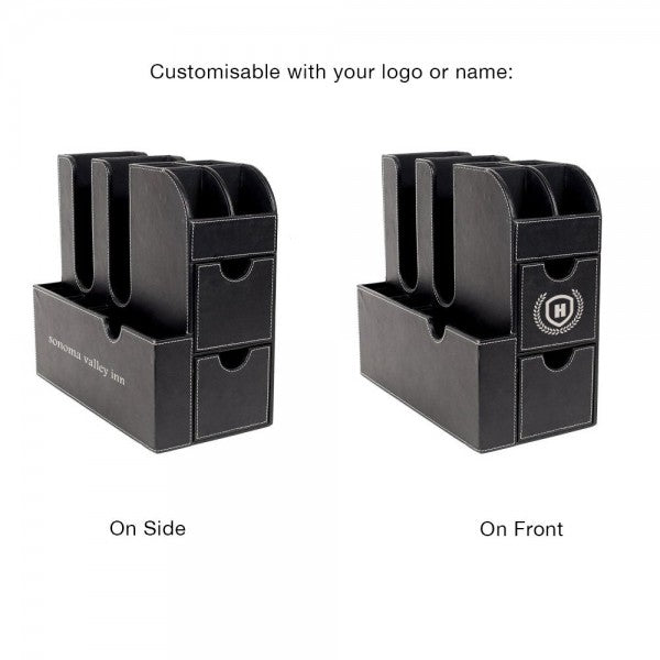 Coffee & Tea Caddy and Organizers - All-In-One Caddy