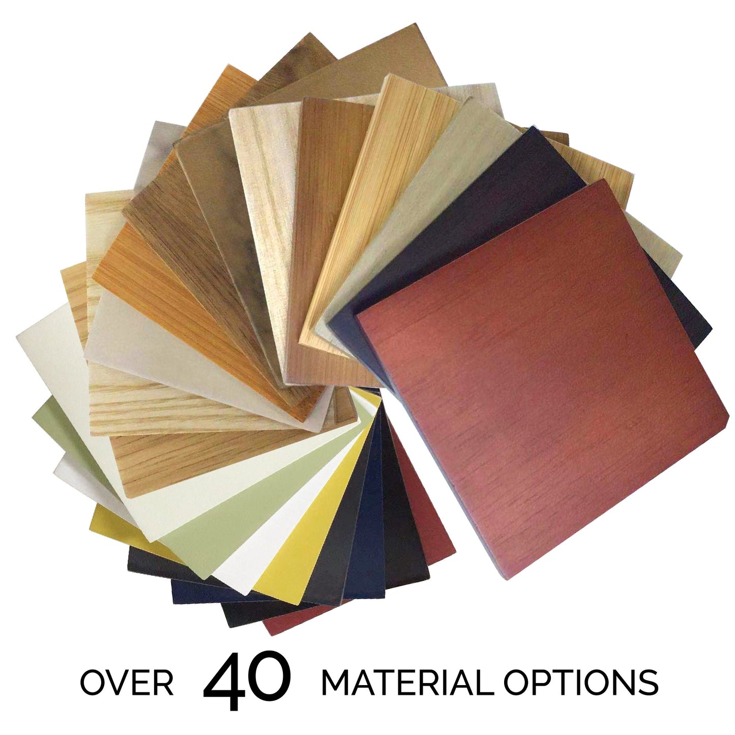 Divided Recycle Bin with MDF inner bin - Bamboo