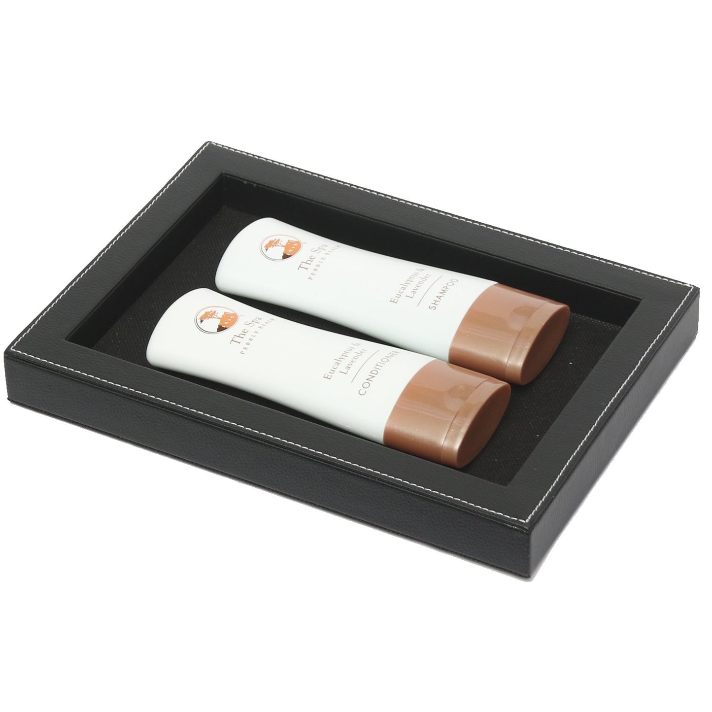 Framed Tray - Black Leatherette