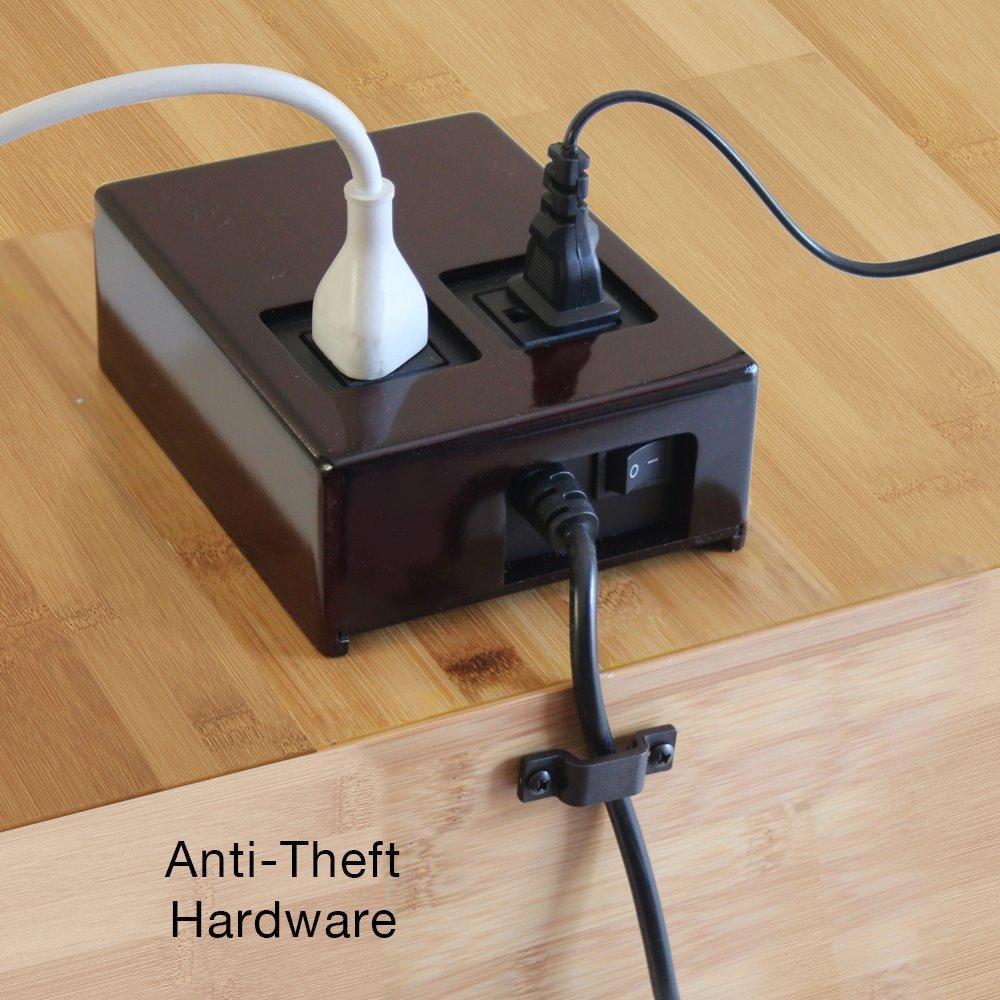 The GUS Goods Power Hub - 5 USB & 2 AC Outlets