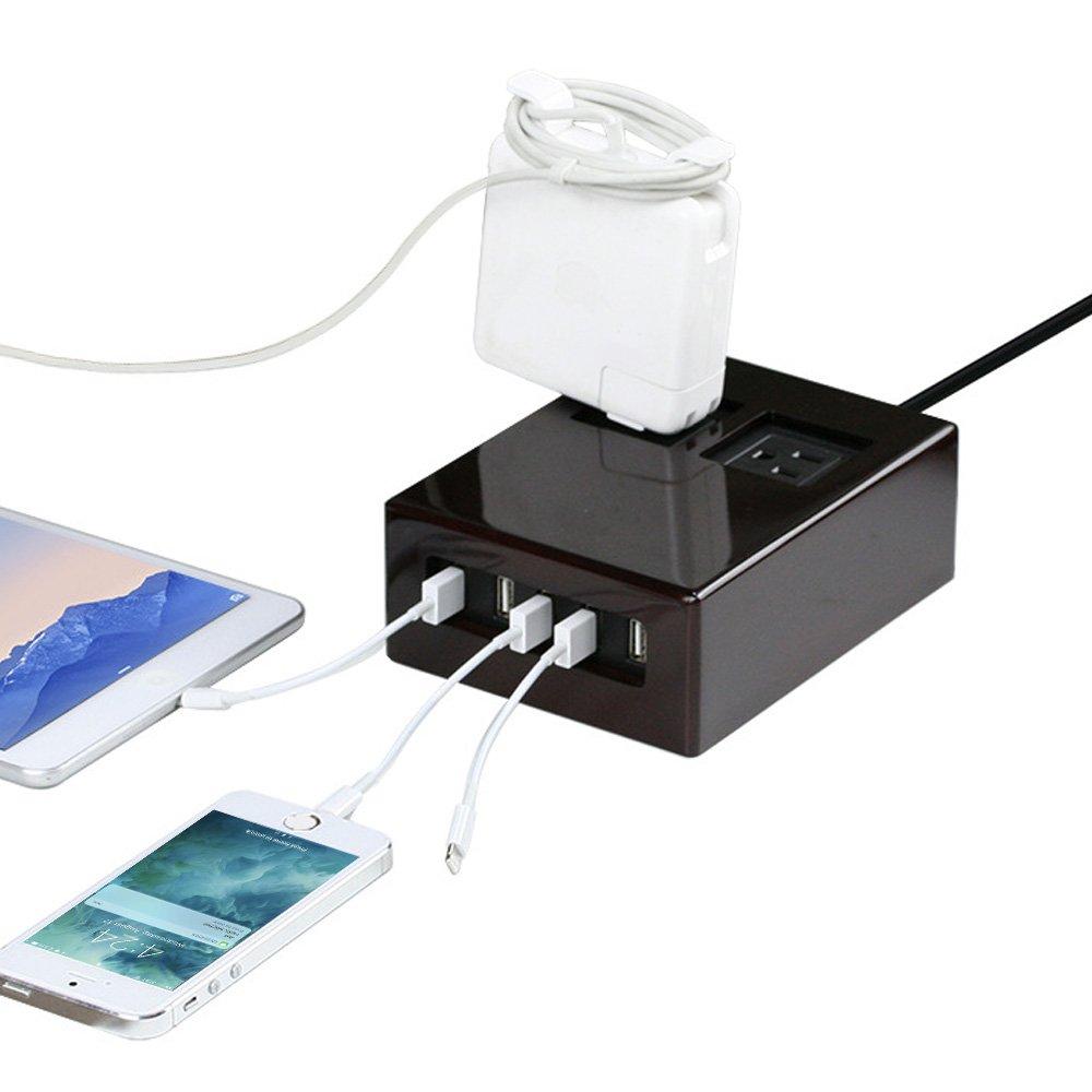 The GUS Goods Power Hub - 5 USB & 2 AC Outlets