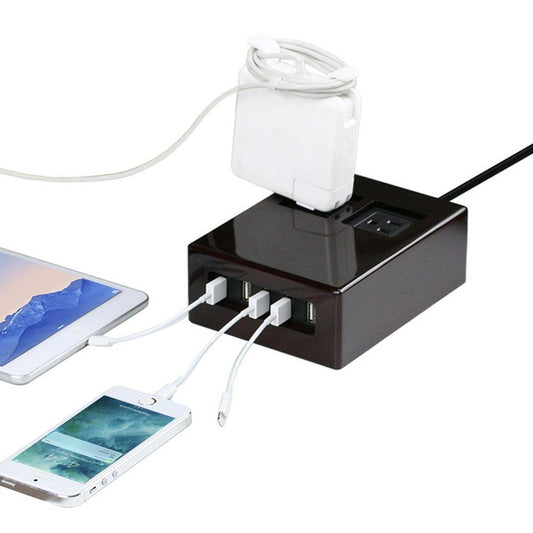 The GUS Goods Power Hub - 5 USB & 2 AC Outlets