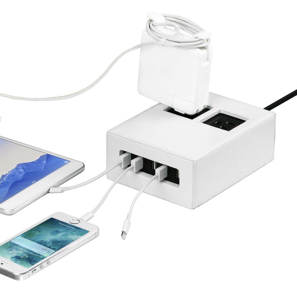 The GUS Goods Power Hub - 5 USB & 2 AC Outlets