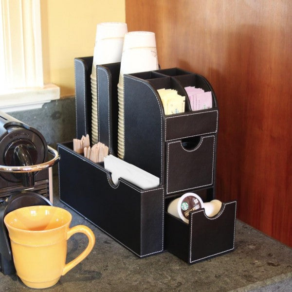 Coffee & Tea Caddy and Organizers - All-In-One Caddy