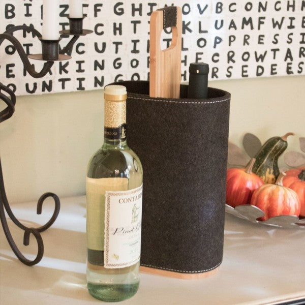Bamboo Duo Wine Carrier